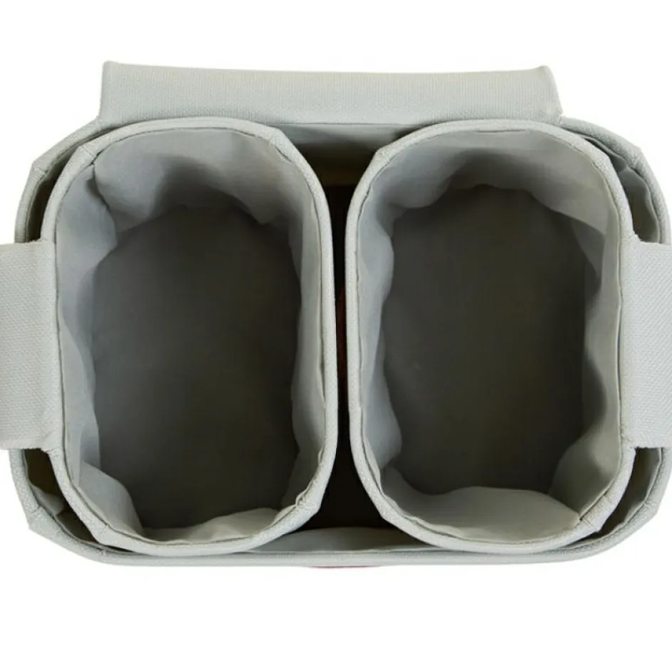 Lot de 3 paniers à suspendre table à langer Evolux gris clair|Childhome