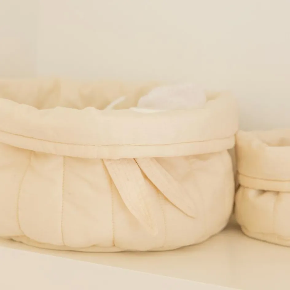 Clearance Lorena Canals Lot de 2 paniers de rangement bamboo naturel (20 x 30 cm)