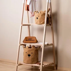 Clearance Childhome Lot de 3 paniers Teddy beige