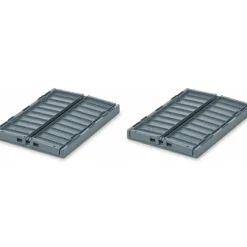 Outlet Liewood Lot de 2 petites caisses de rangement Weston S Whale blue