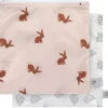 Sale Lässig Lot de 2 Pochettes à goûter Little Forest Lapin