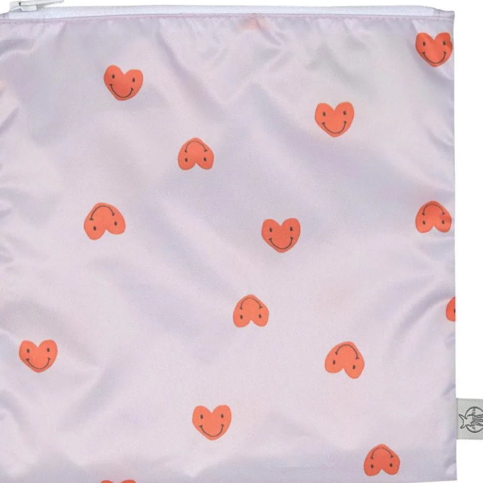 Lot de 2 pochettes pour Snack Happy Rascals Coeur|Lässig New