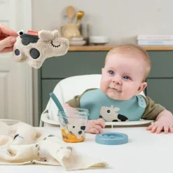 Lot de 2 pots de conservation Tiny farm Bleu|Done by Deer Best