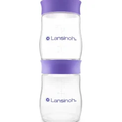 Clearance Lansinoh Lot de 4 pots de conservation du lait maternel