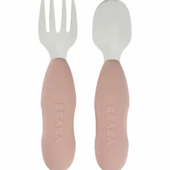 Lot de 2 précouverts inox Barbe à papa|Béaba New