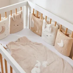 Lot de 6 protèges barreaux Bali, Moka & Snow|Noukie's New