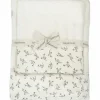 Lot de 2 serviettes de toilette Mini&Max Olive Bloom|Babyshower Online