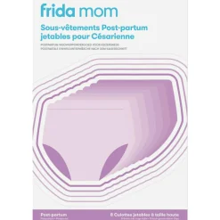 Best Frida Lot de 8 sous-vêtements post-partum jetables pour césarienne
