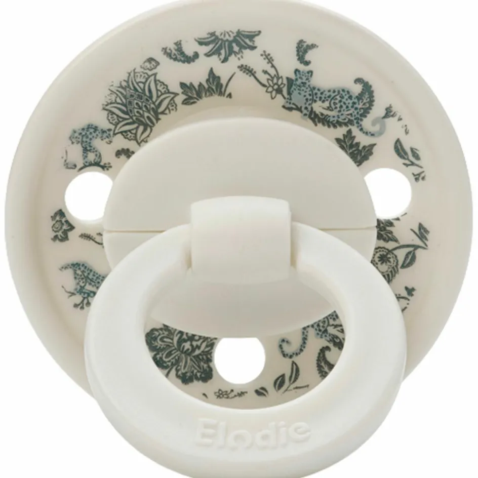 Lot de 2 sucettes Binky Garden Leo Toile (3 mois et +)|Elodie Details Sale