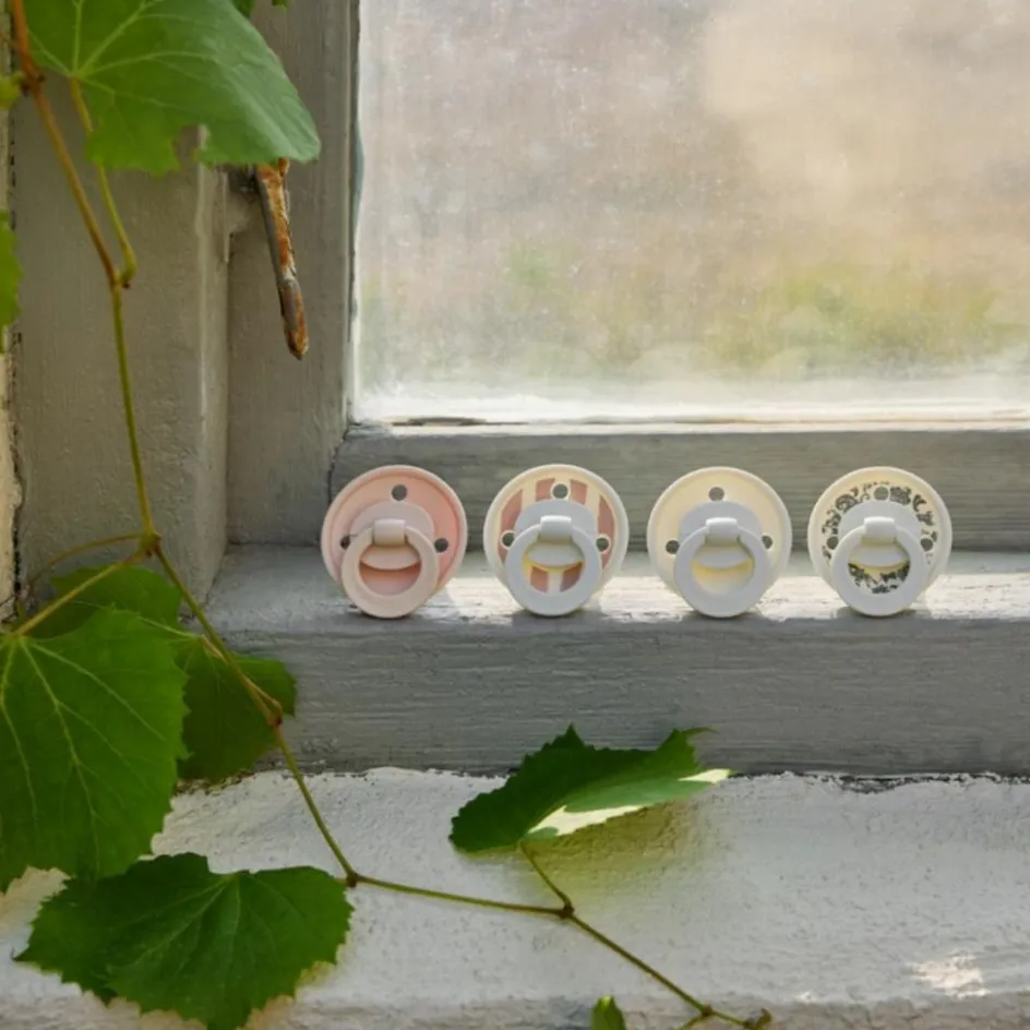 Lot de 2 sucettes Binky Garden Leo Toile (3 mois et +)|Elodie Details Sale