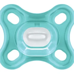 Best MAM Lot de 2 sucettes en silicone Comfort bleu (0-2 mois)