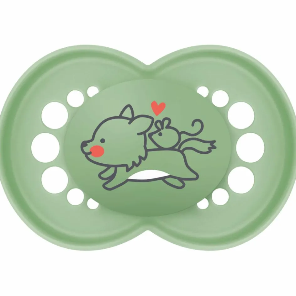 Best MAM Lot de 3 sucettes Original Bleu en silicone (18 mois et +)