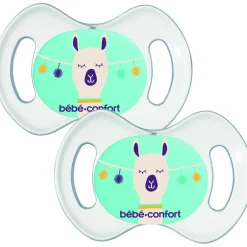 Lot de 2 sucettes physiologique en silicone (0-2 mois)|Bébé Confort Outlet