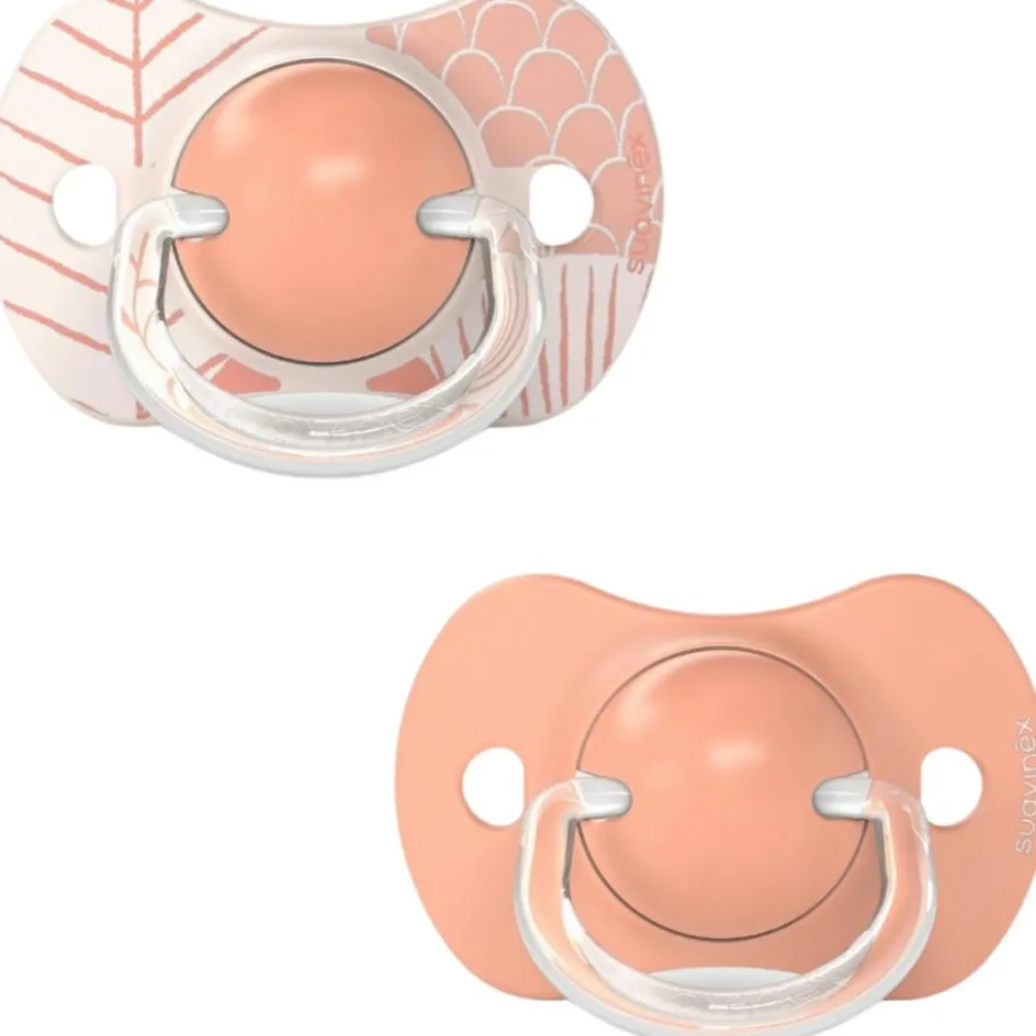 Lot de 2 sucettes symétriques SX PRO 18 mois et + Dreams rose|Suavinex Best