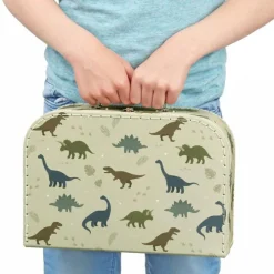 Lot de 2 valisettes de rangement Dinosaure|A Little Lovely Company Clearance