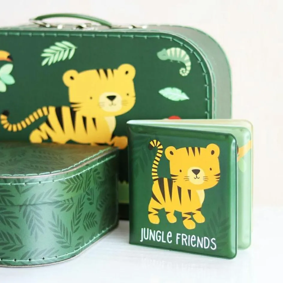 A Little Lovely Company Lot de 2 valisettes de rangement Tigre