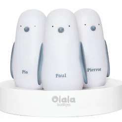 Clearance Olala Boutique Lot de 3 veilleuses nomades pingouin Paul, Pia et Pierrot