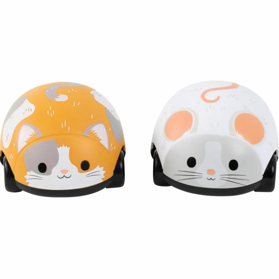 Lot de 2 véhicules à friction chat et souris|Tiger Tribe Discount