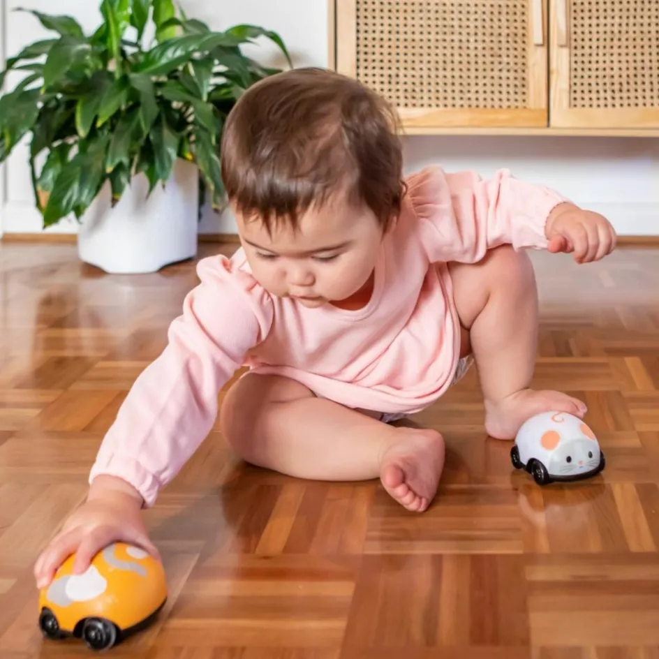 Lot de 2 véhicules à friction chat et souris|Tiger Tribe Discount