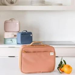 Lunch bag en tissu recyclé Rouille|3 sprouts Discount