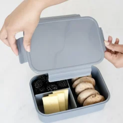 Lunch box en plastique recyclé Bleue|3 sprouts