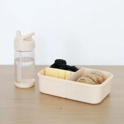 Lunch box en plastique recyclé Sable|3 sprouts