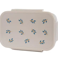 Lunch box en plastique recyclé Taupe-Myrtille|3 sprouts Best