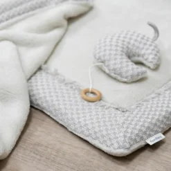 Lune musicale à suspendre Happiness Urban Taupe|Baby's Only Best