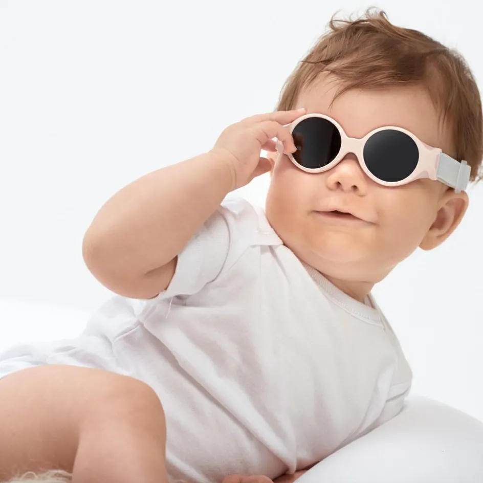 Lunettes de soleil bandeau Glee rose dragée (0-9 mois)|Béaba New