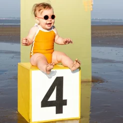 Lunettes de soleil Diabola Pamplemousse (0-12 mois)|KI et LA