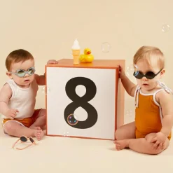 Lunettes de soleil Diabola 2.0 noires (0-12 mois)|KI et LA Online