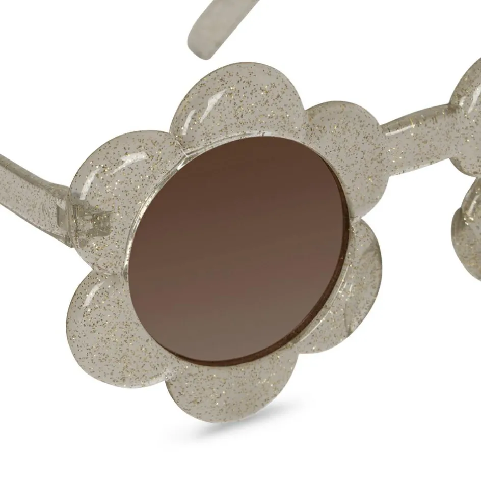 Lunettes de soleil Flower Glitter (6-12 ans)|Konges Slojd New