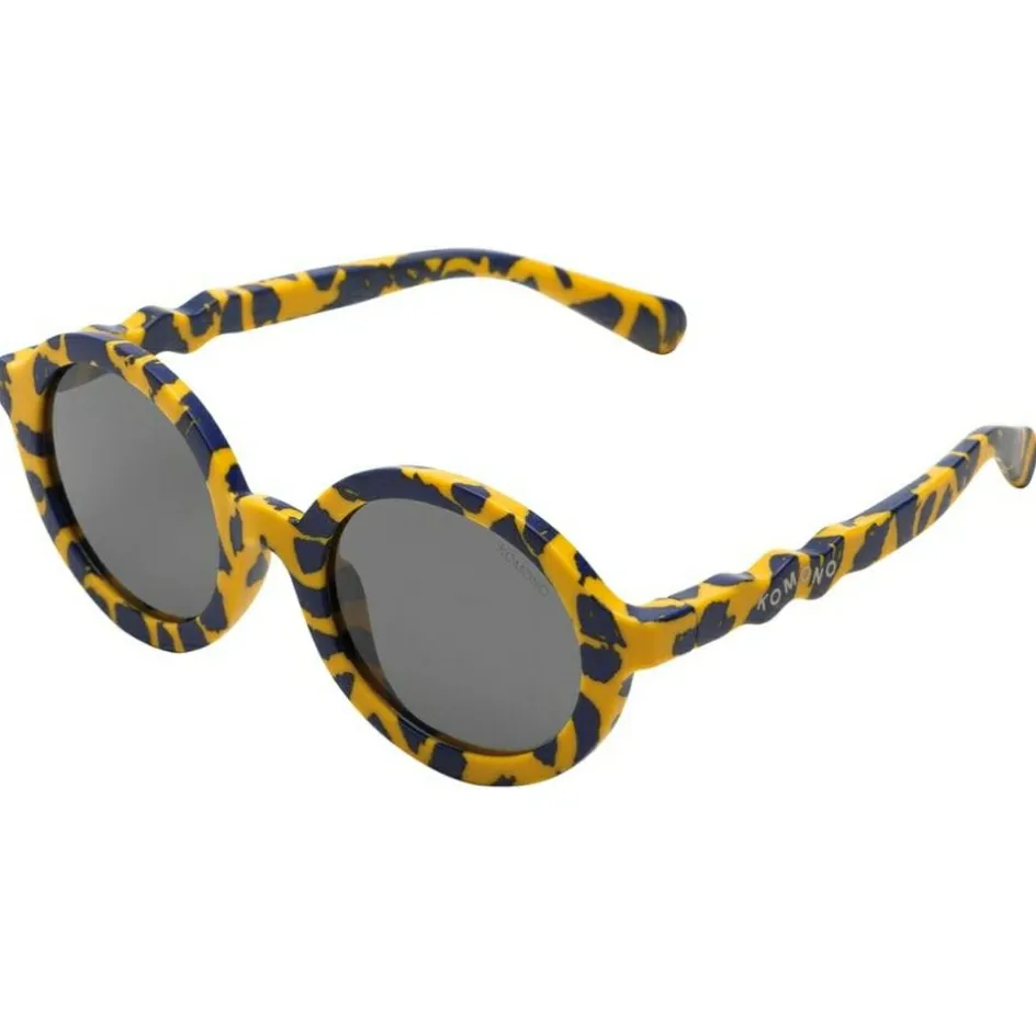 Outlet Komono Lunettes de soleil Kiddos Lou Pattern yellow blue (3-5 ans)