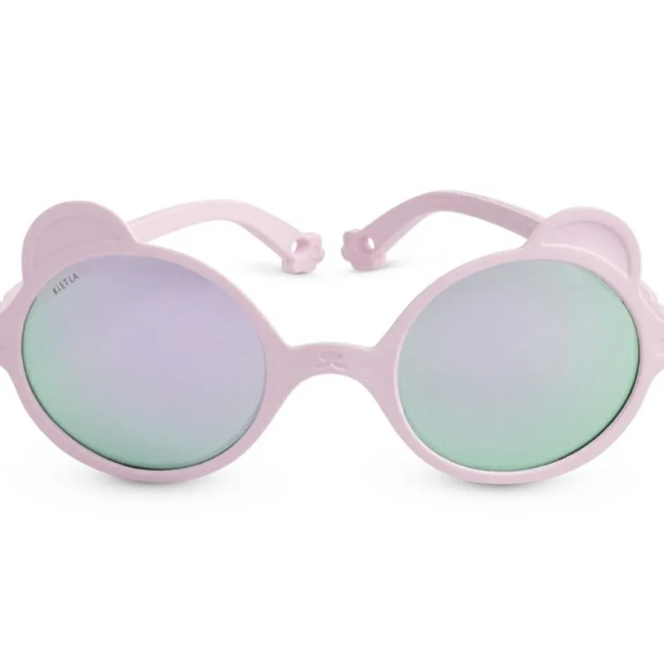 New KI et LA Lunettes de soleil Ourson Rose pâle (12-24 mois)