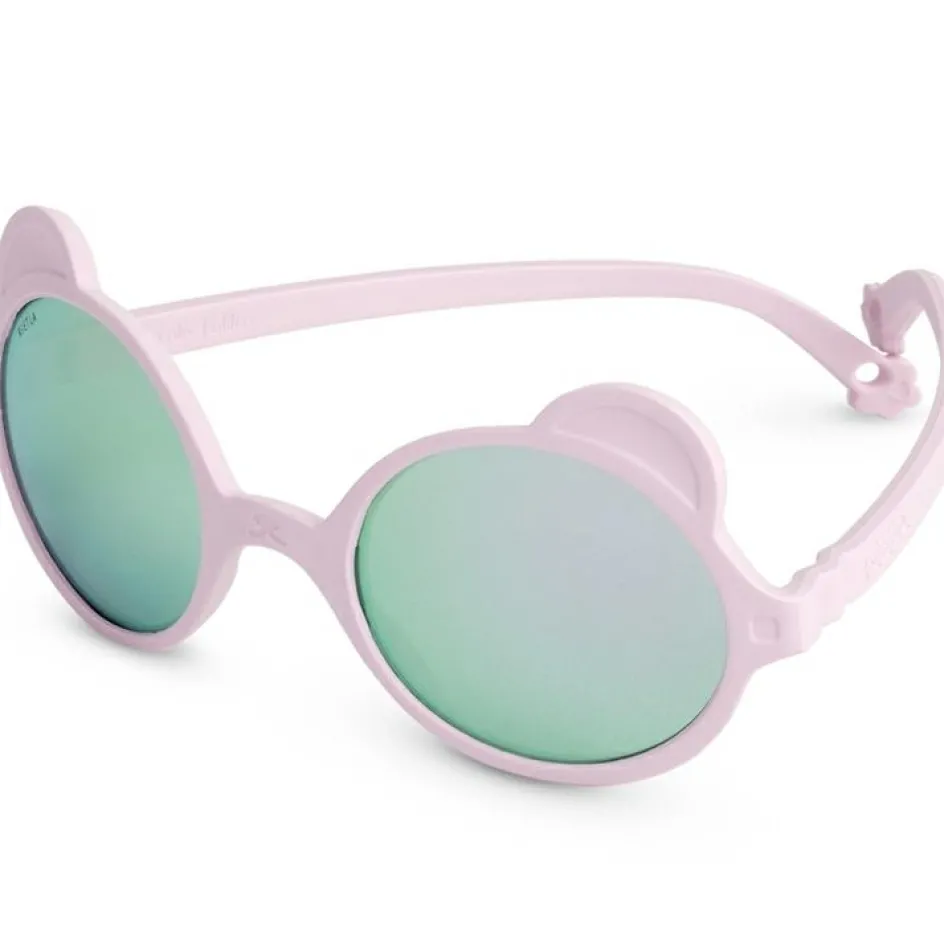 New KI et LA Lunettes de soleil Ourson Rose pâle (12-24 mois)