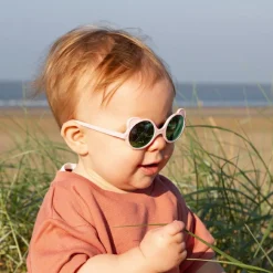 New KI et LA Lunettes de soleil Ourson Rose pâle (12-24 mois)