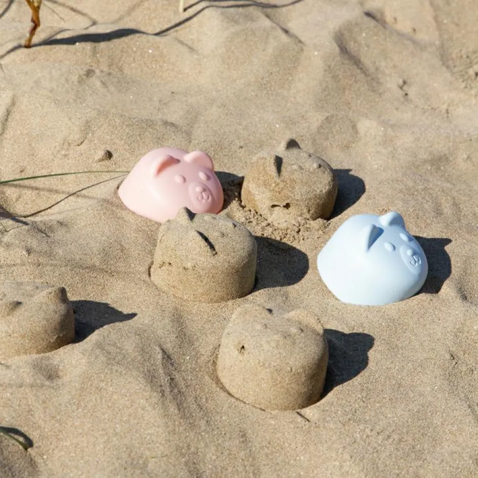 New KI et LA Lunettes de soleil Ourson Rose pâle (12-24 mois)