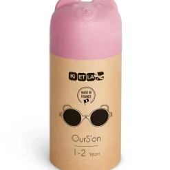 New KI et LA Lunettes de soleil Ourson Rose pâle (12-24 mois)