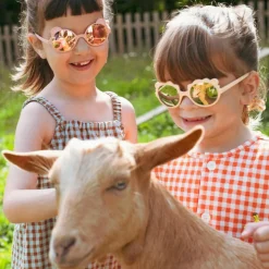 Lunettes de soleil Ourson Rose pêche (12-24 mois)|KI et LA Clearance