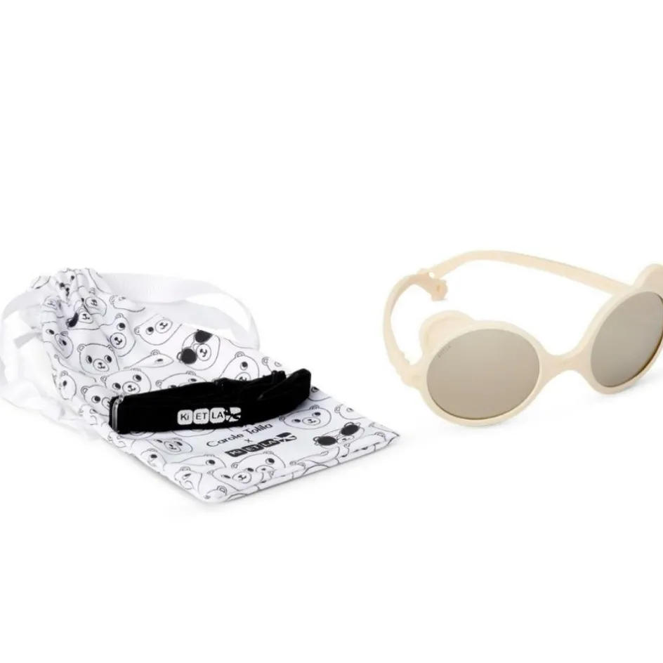 Best KI et LA Lunettes de soleil Ourson Crème (0-12 mois)