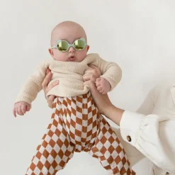 Lunettes de soleil Ourson Vert Amande (0-12 mois)|KI et LA Online
