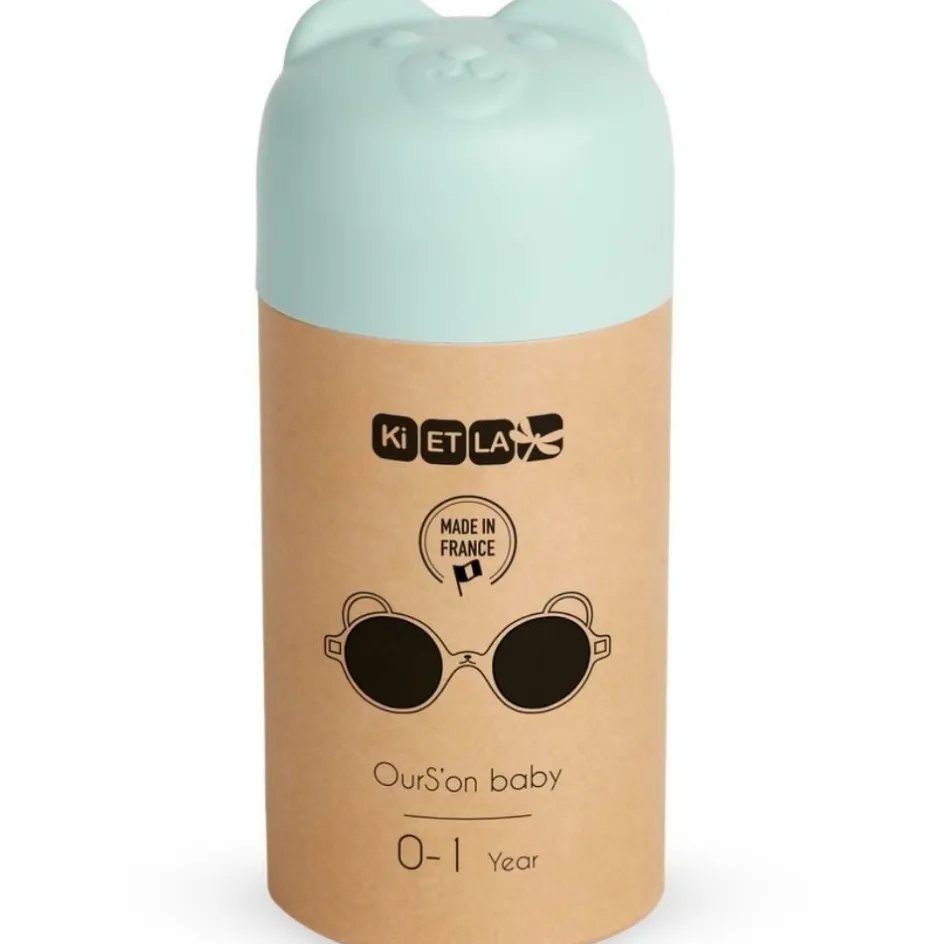 Lunettes de soleil Ourson Vert Amande (0-12 mois)|KI et LA Online