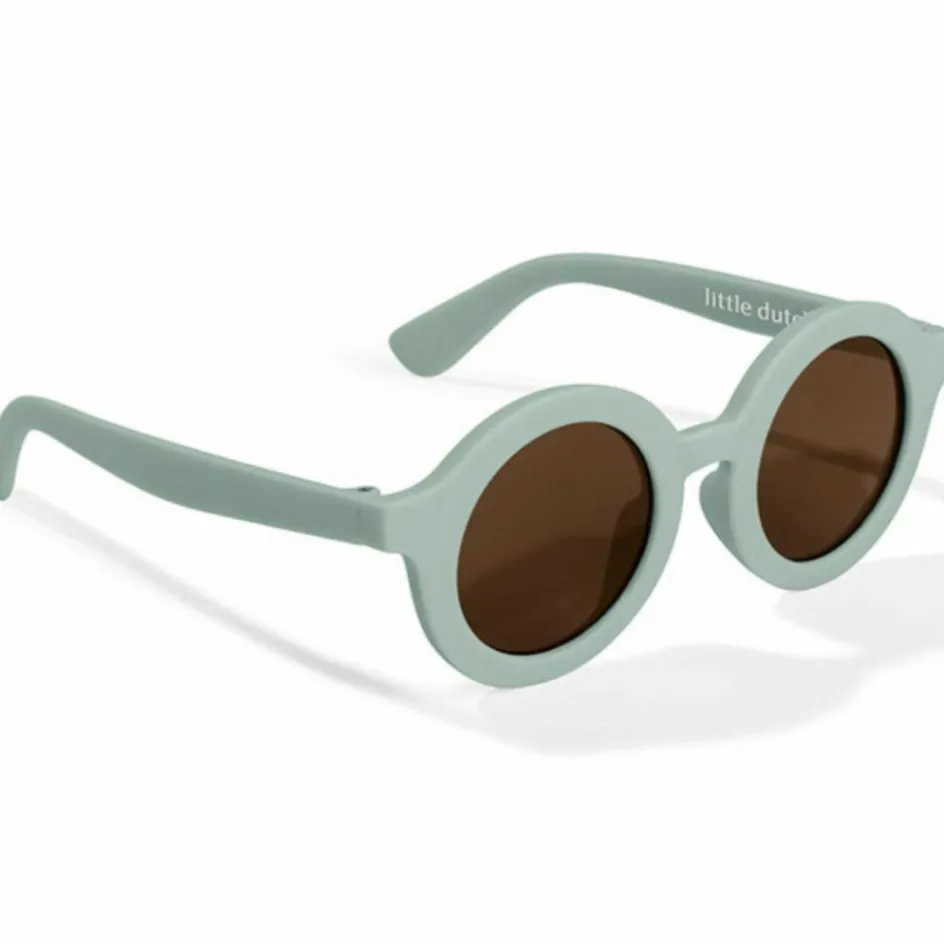 Lunettes de soleil Round Sea Green|Little Dutch