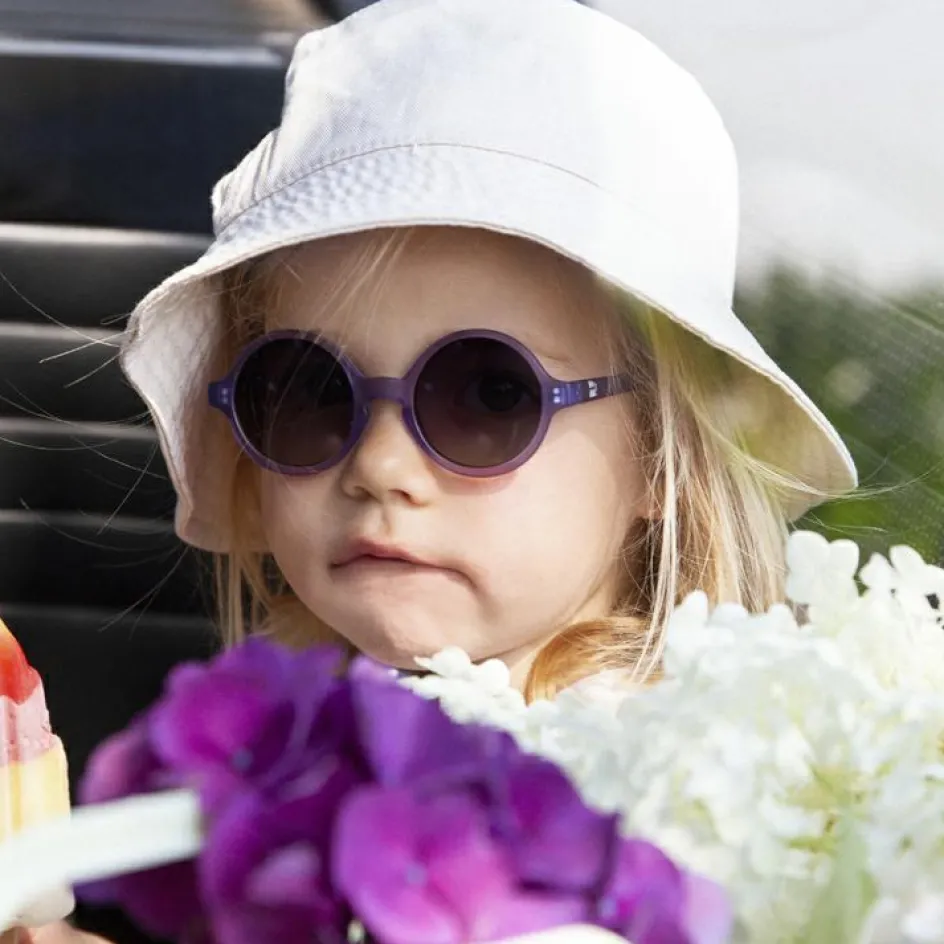 Best KI et LA Lunettes de soleil Woam violettes (2-4 ans)