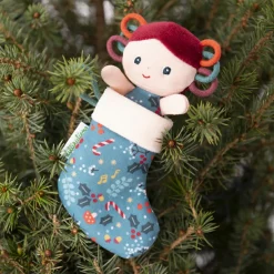 Lilliputiens Lutin de Noël Joy à suspendre phosphorescent