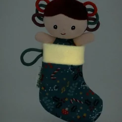 Lilliputiens Lutin de Noël Joy à suspendre phosphorescent