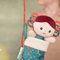 Lilliputiens Lutin de Noël Joy à suspendre phosphorescent