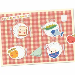 New Auzou Editions Ma pochette d'aimants Dans mon assiette