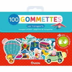 Ma pochette de 100 gommettes Transports|Auzou Editions