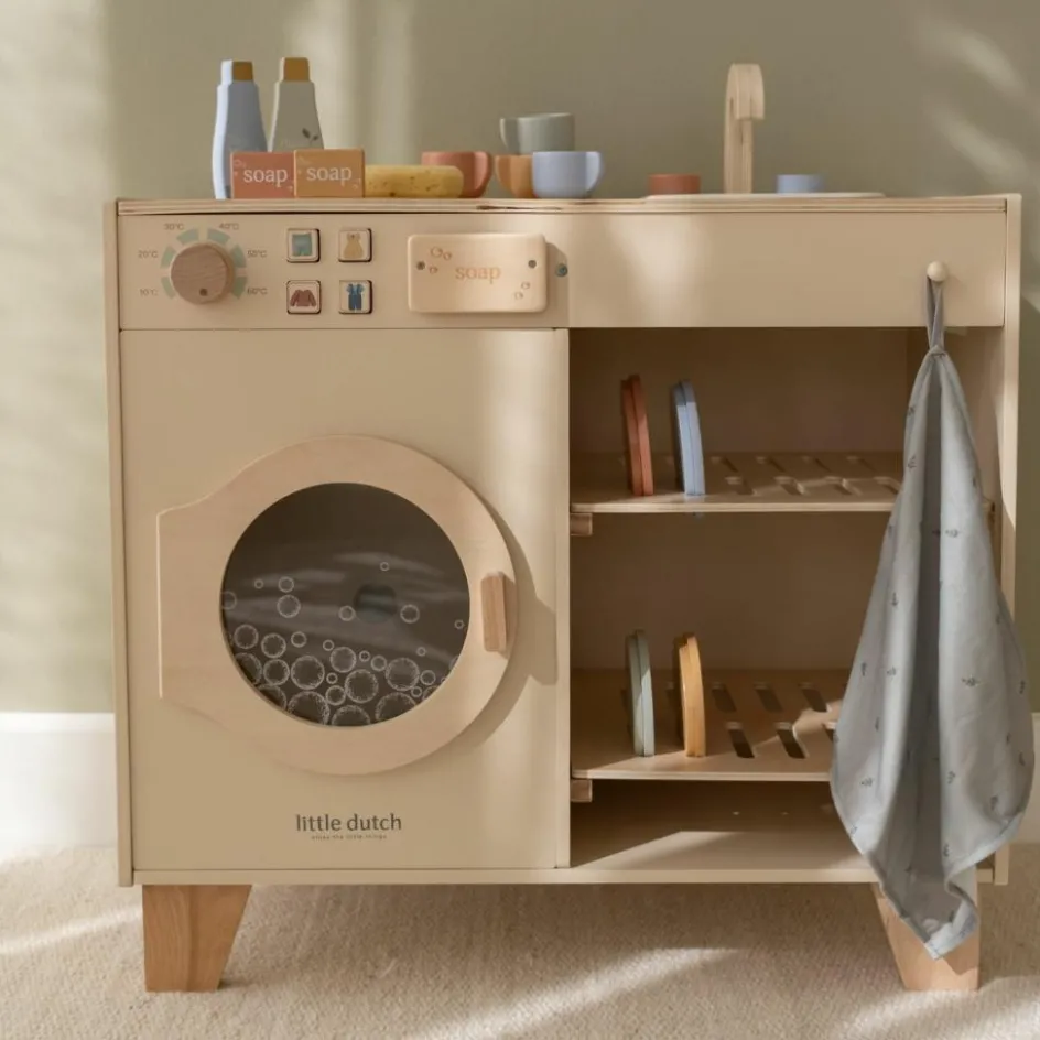 Online Little Dutch Machine à laver en bois